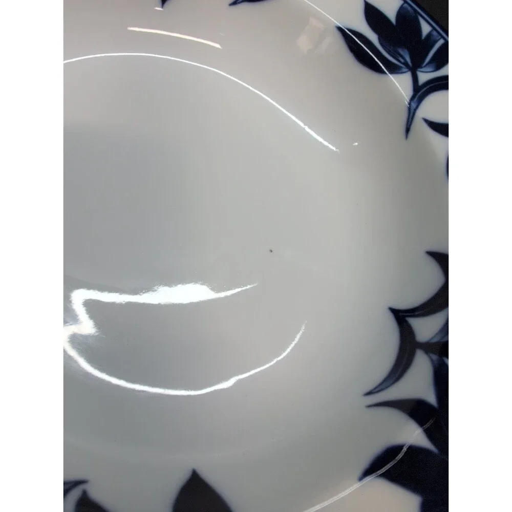 Pier 1 Ming Porcelain Soup/ Salad Bowl And Plate